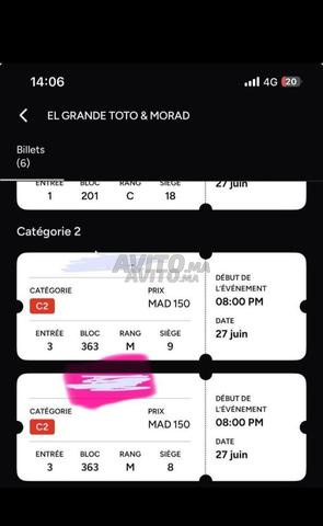 Billet Mawazine Toto et Morad - 2