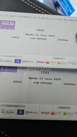 Billets mawazine Black ITZY à vendre