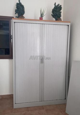 Armoire de Bureau Métallique à Rideaux - 2