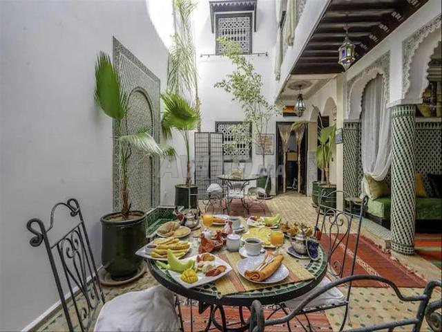 RIAD À VENDRE DAR EL BACHA business déjà prêt