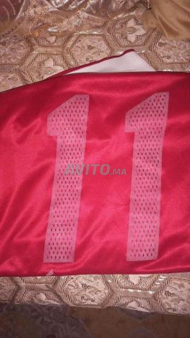 T-shirt homme rouge numéro 11 taille S vintage
