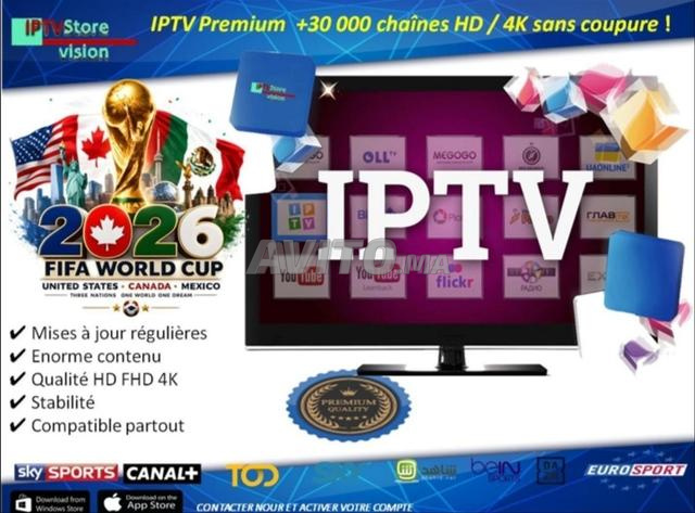 ABONNEMENT iptv 4Kمغاربة العالم والجالية العربية