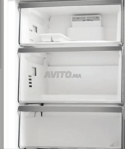 réfrigérateur whirlpool blanc en bon état - 2