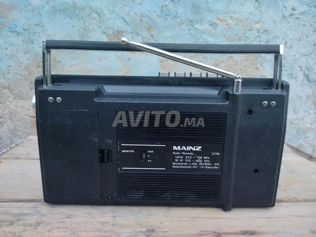 Radio cassette Mainz des années 1970 - 2