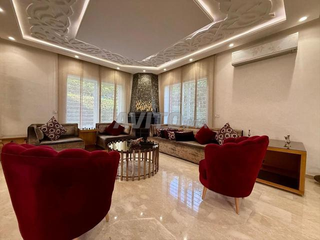 Superbe villa en location meublée à Hay Riad