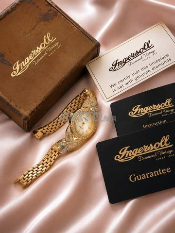 ✨ ساعة Ingersoll Diamond Vintage أصلية للسيدات ✨