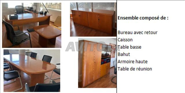 Ensemble de Mobilier de Bureau complet - 2