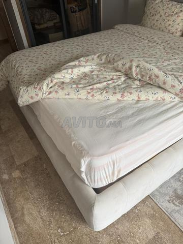 Lit coffre 2 places avec matelas - 2
