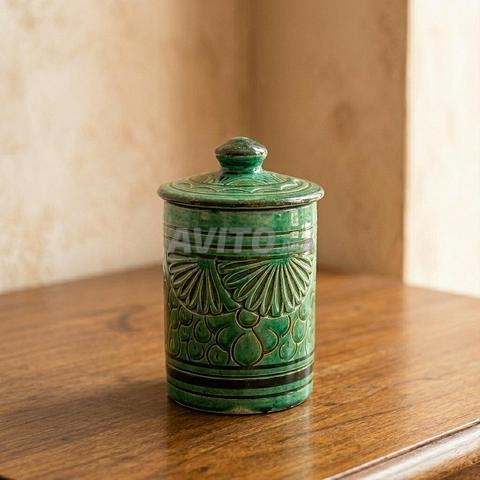 Bocal en poterie artisanale fait main - 2