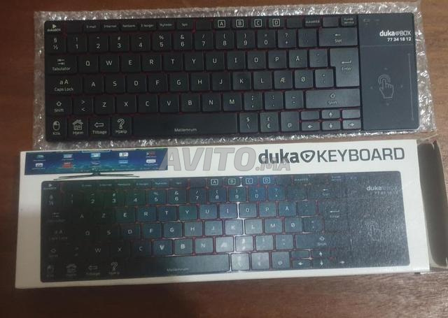 لوحة مفاتيح لاسلكية Duka QWERTY مع لوحة لمس - 2