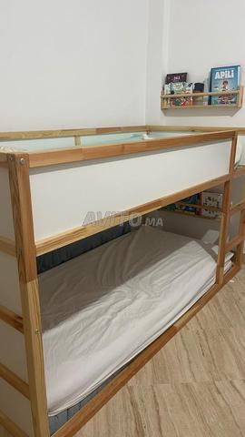 Lit enfant IKEA avec 2 matelas