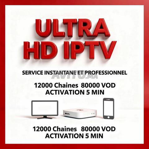 IPTV ULTRA HD STABLE🔥ACTIVATION RAPIDE. SUPPORT 7/7 - 2