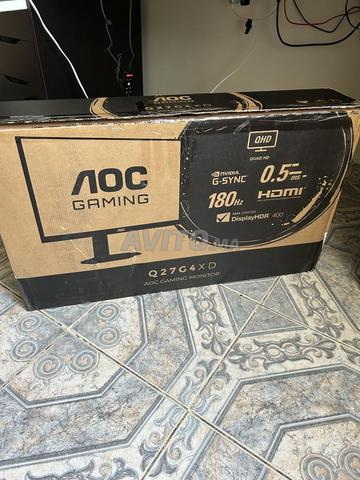شاشة AOC QHD 1440p FAST IPS 0.5 مللي ثانية 180 هرتز