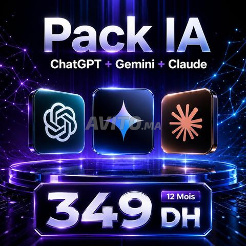 Pack Pro ( ChatGPT 5.5 - Gemini 3.5 - Claude 4.8)