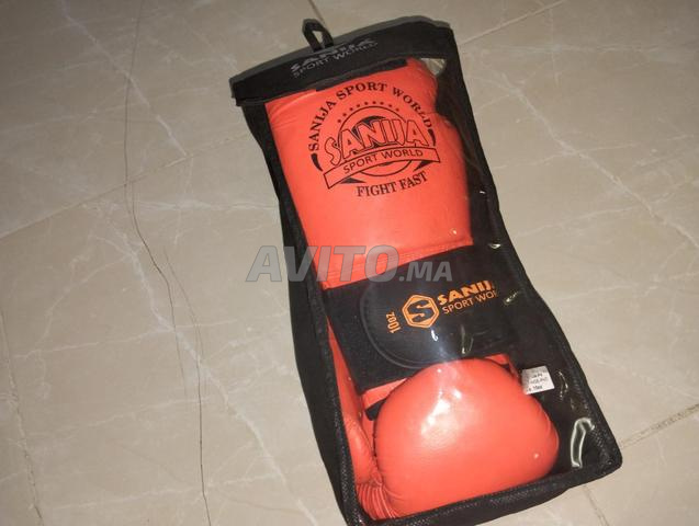 قفازات ملاكمة 🥊 (صنيجة) برتقالية اللون - 2