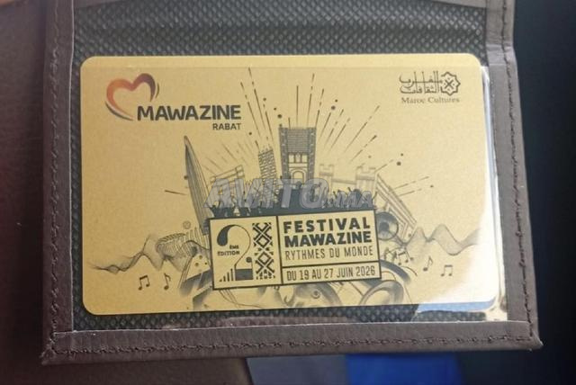 Carte Gold à louer les 25 et 26