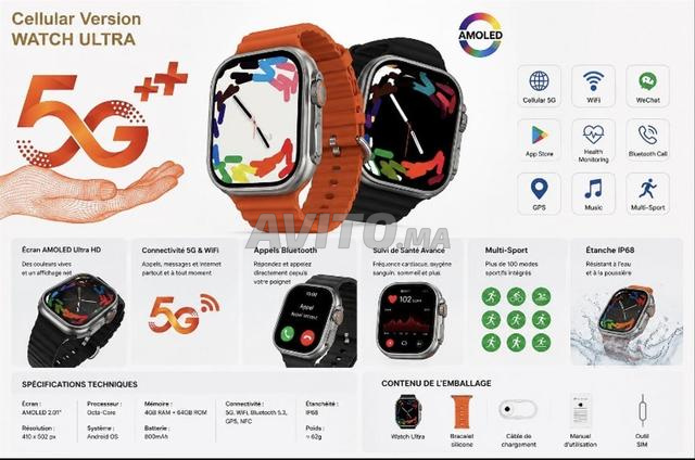 Montre connectée Super AMOLED 5G carte SIM - 2