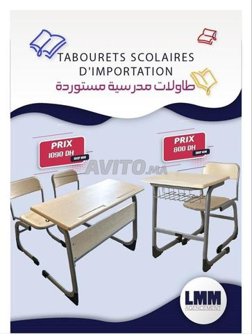 طاولات مدرسية وكراسي متكيفة عالية الأداء