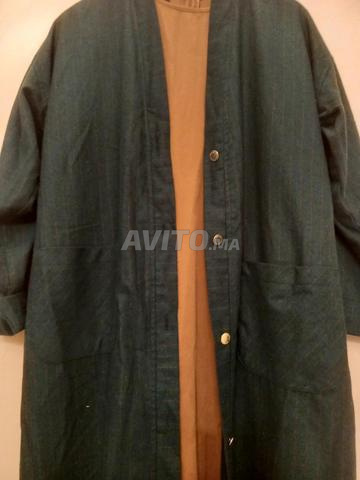 Ensemble Abaya/Kimono chic 3 pièces – Porté 2 fois - 2