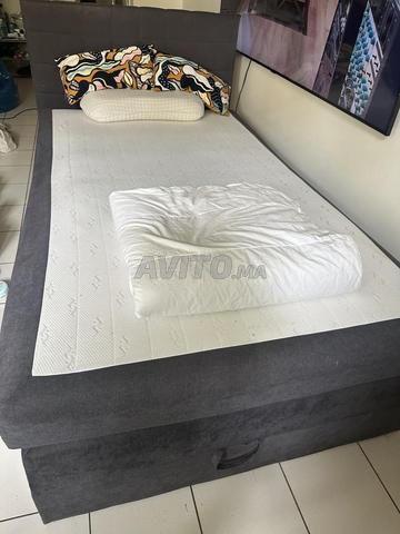 Lit américain 120/200 cm Lit Boxspring Matelas - 2