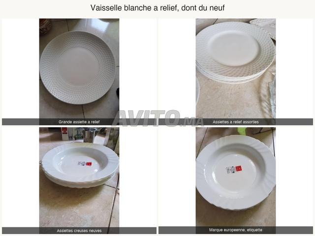Grand lot vaisselle poterie et verrerie - 2