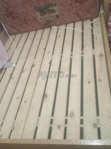 إطار سرير 1.40/2 متر مع الكوافوزات - 2