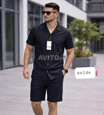 Ensemble homme chic en lin confortable - 2