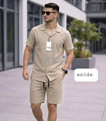 Ensemble homme chic et confortable en lin - 2