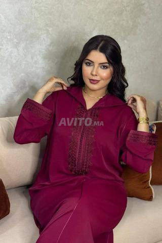 جلابة نسائية فاخرة عالية الجودة - 2