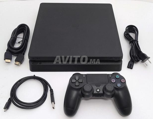 PS4 Slim 500 Go. 1ère main. Rabat, Harhoura - 2