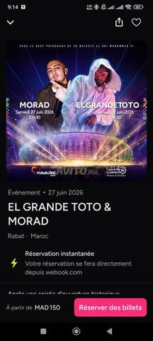 Billets concert ELGRANDE TOTO & MORAD MAWAZIN
