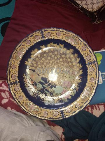 Assiette paon marocaine authentique - 2