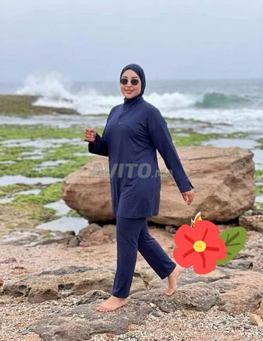 Burkini femme chic en 3 pièces - 2