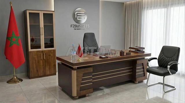 Pack bureau complet fauteuil président & visiteur - 2