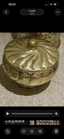 Ancien décor en cuivre - 2