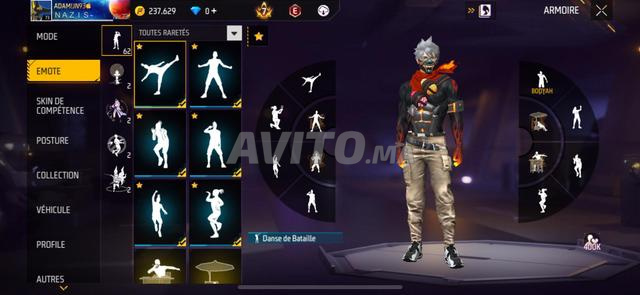 Compte Free Fire - 2