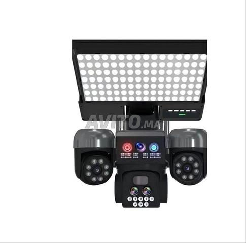 Partager Caméra 4G Solaire - 5 LENS 2 Panneaux 3E