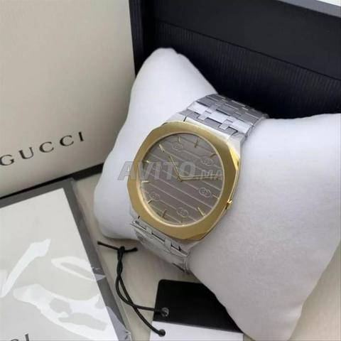 ساعة غوتشي فاخرة مع علبة GC7650 - 2