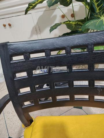 Chaises de café (couleur noire) - 2