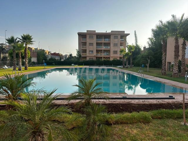 Appartement meublé piscine près Av M6 route Ourika - 2