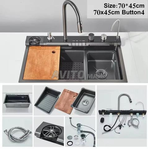 Évier de cuisine piano thermostatique pour cuisine - 2