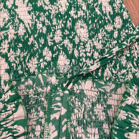 Robe verte taille S/M - 2