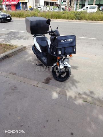 Livreur coursier motorisé