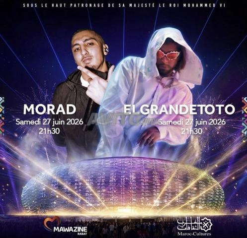 5 billets Toto Morad côte à côte