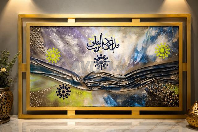 ✨ Peinture artistique de luxe peinte à la main 🖐🎨