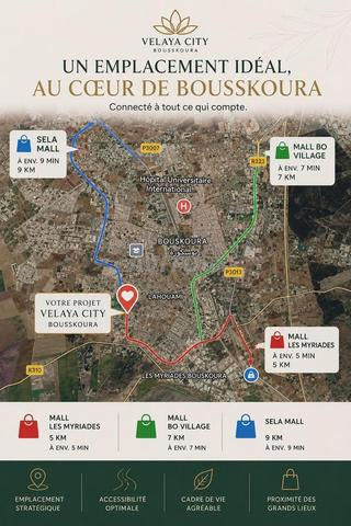 VILLA BOUSKOURA, votre futur chez vous