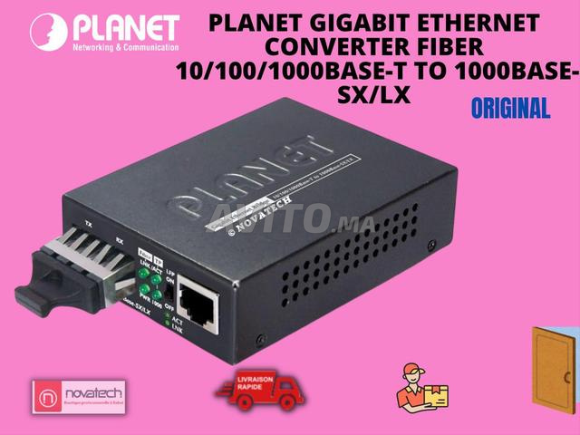 Planet Gigabit Converter Fiber BASE-T to BASE-SX/LX