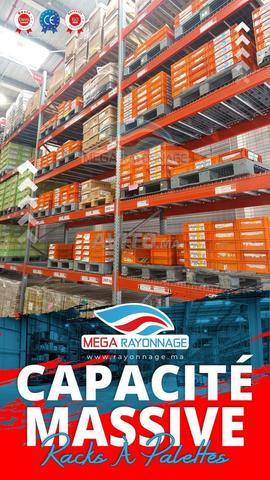Rayonnage lourd – Solution logistique complète
