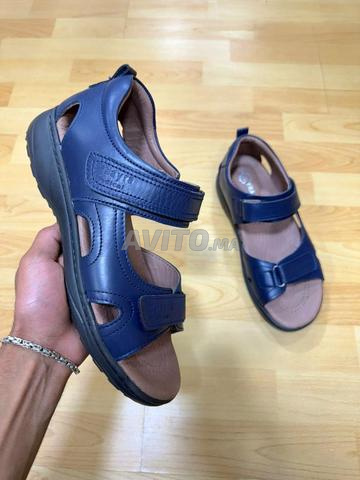 Sandale pour hommes médicale 💯 cuir - 2