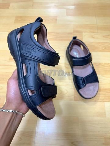 Sandale médicale pour hommes 💯 cuir confortable à porter - 2